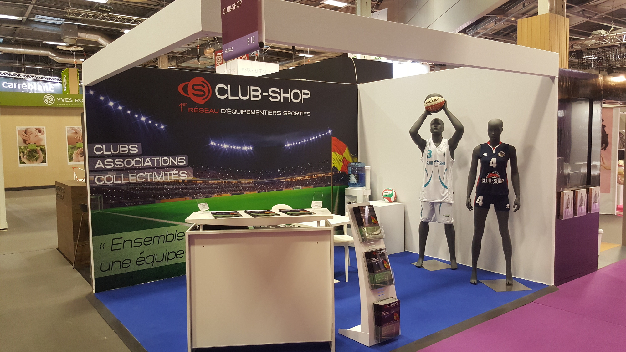 Stand Club-Shop au Salon Franchise Expo de Paris