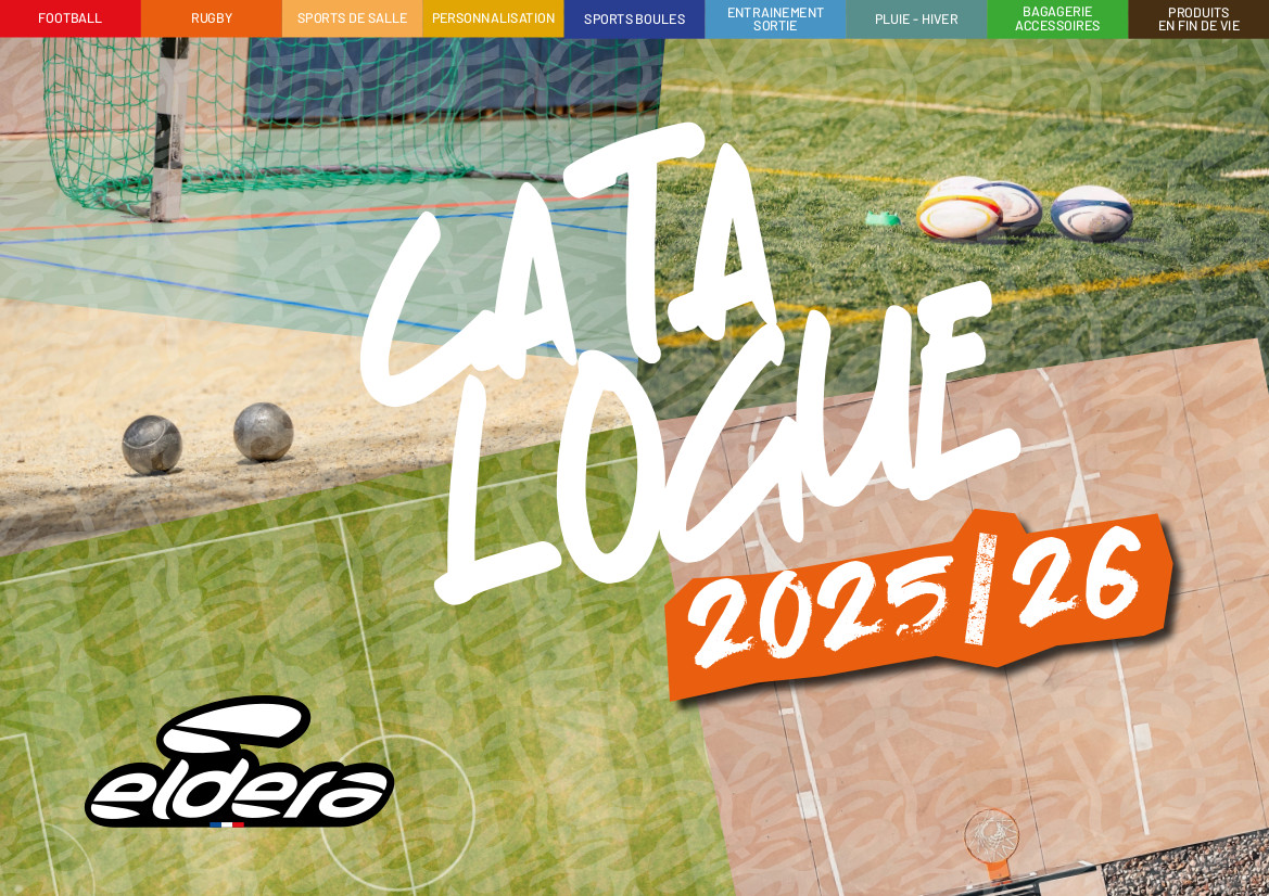 Catalogue Eldera 2024 | Catalogue Eldera Pour Clubs | CLUB-SHOP.fr