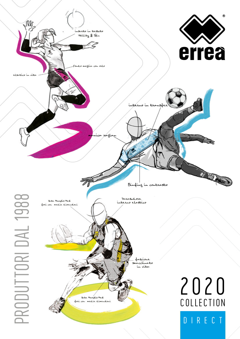 Catalogue Errea 2020 | Catalogue En Ligne Errea | CLUB-SHOP.fr