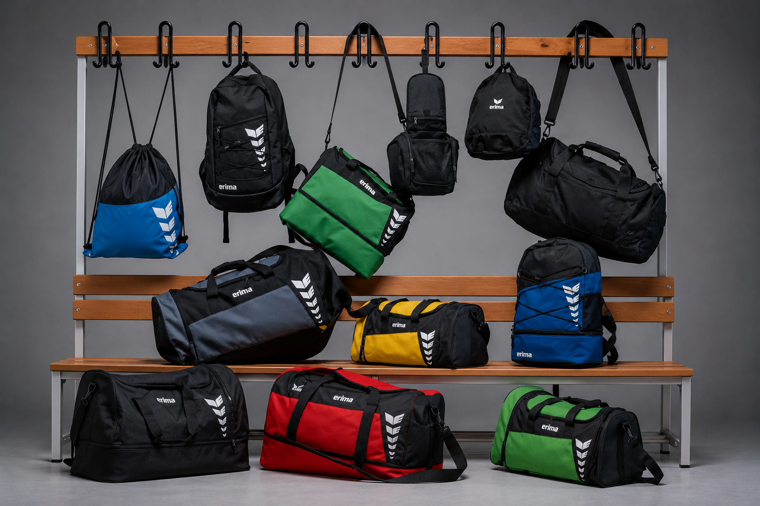 Bagagerie ERIMA pour clubs sportifs