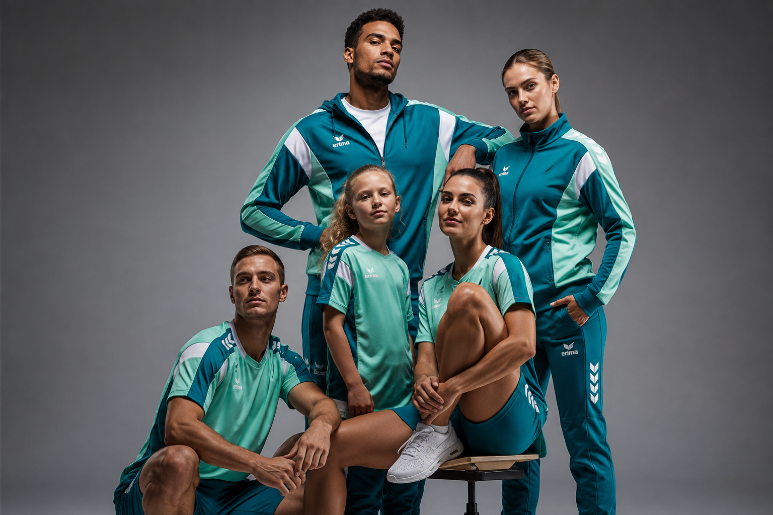 Tenues d'entraînement et de sortie ERIMA pour clubs
