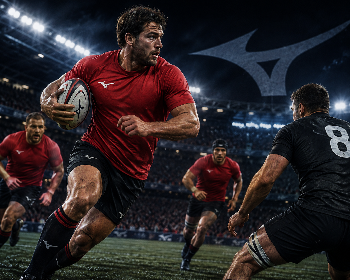 Tenues de match rugby MIZUNO
