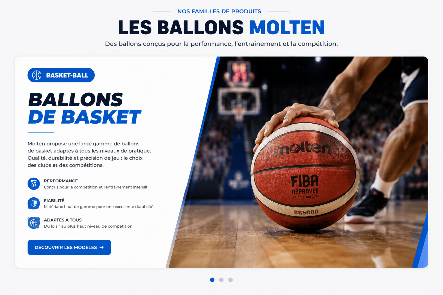 Ballons de basket Molten