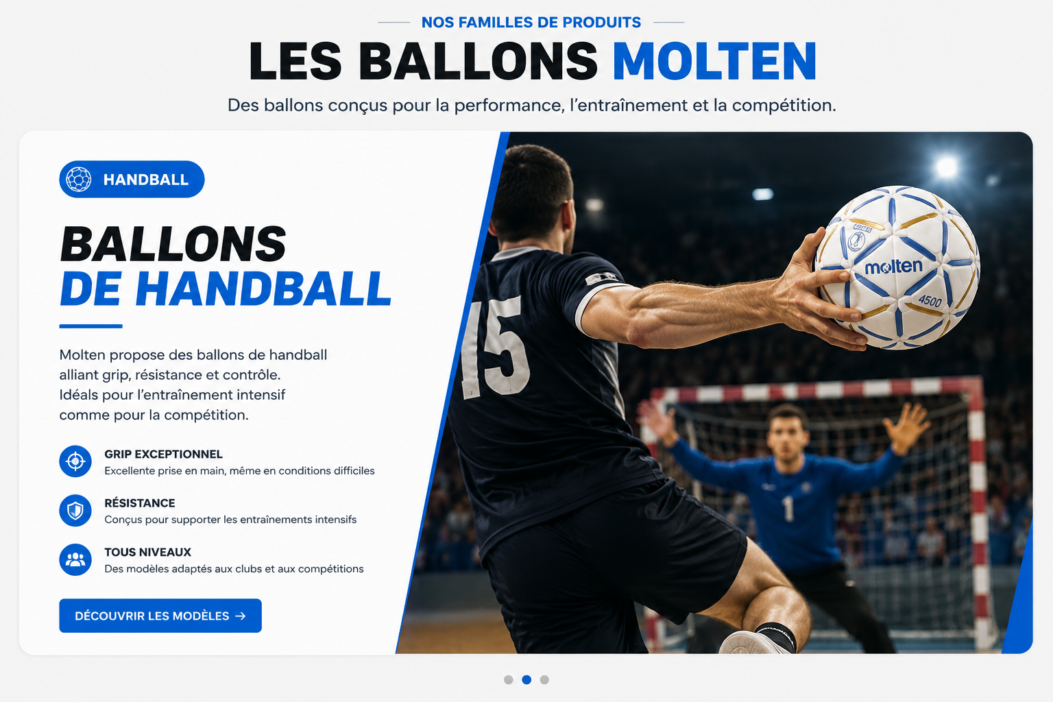 Ballons de handball Molten