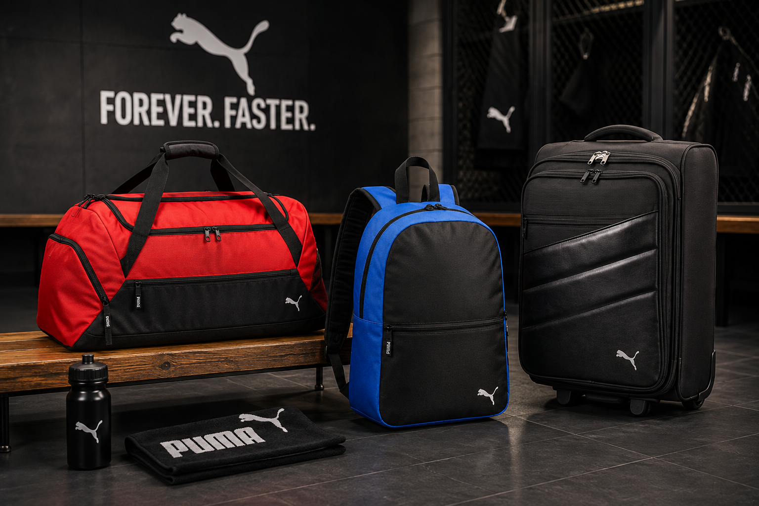 Bagagerie PUMA pour clubs sportifs