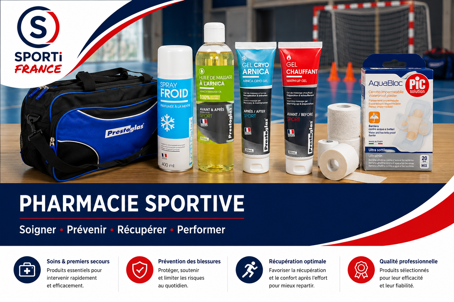 Pharmacie sportive SPORTIFRANCE