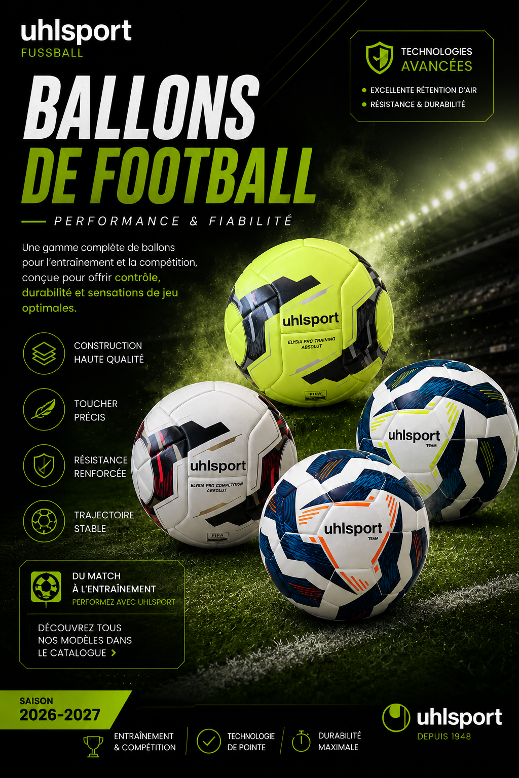 Ballons de football Uhlsport