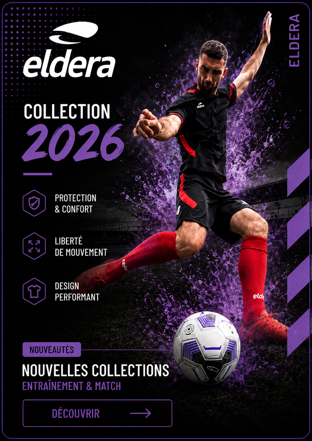 Catalogue ELDERA 2026-2027 - équipements sportifs pour clubs