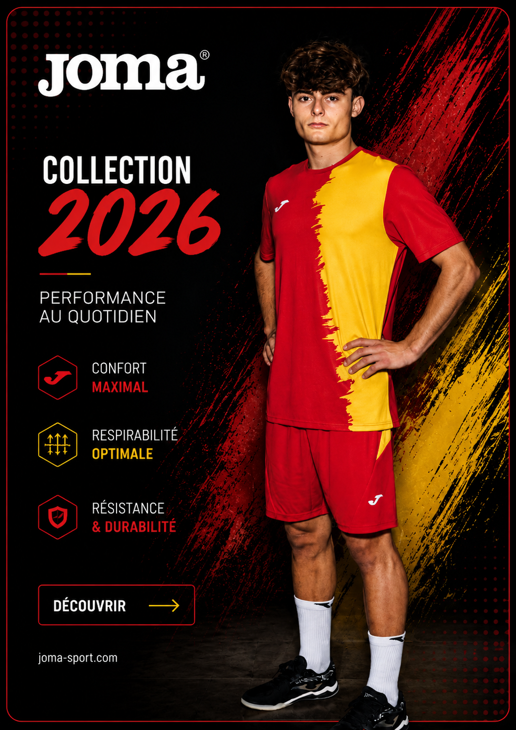 Catalogue JOMA 2026-2027 - équipements sportifs pour clubs