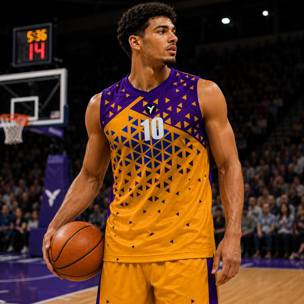 Maillot de basket personnalisé Esmaïa modèle Gamer
