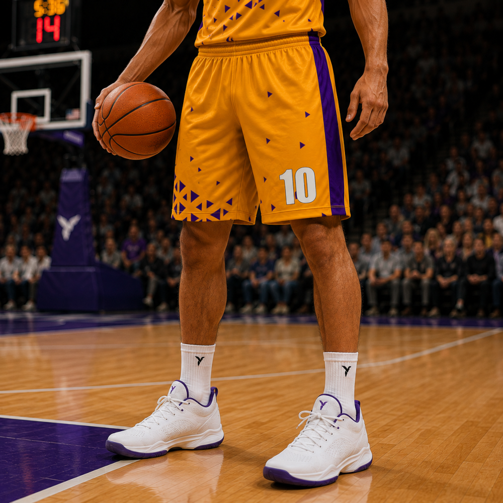 Short de basket personnalisé ESMAÏA design Gamer