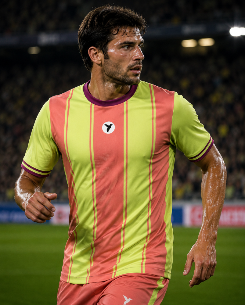 Maillot de football personnalisé sublimé ESMAÏA Outline