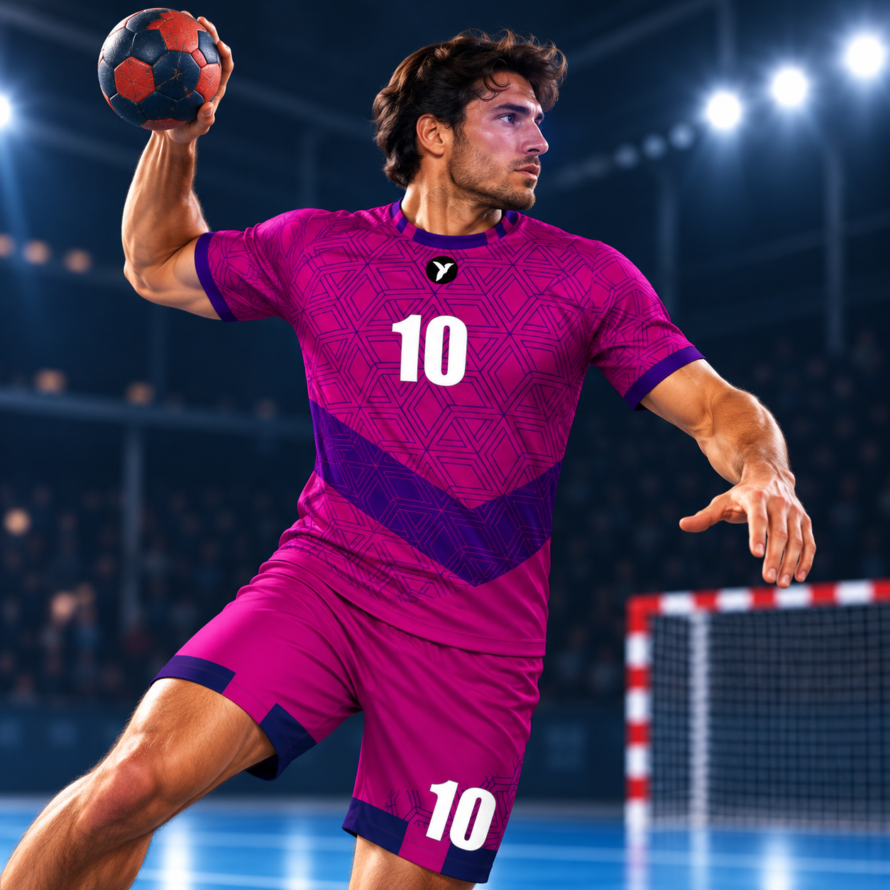 Design Tournoi - maillot de handball personnalisé ESMAÏA