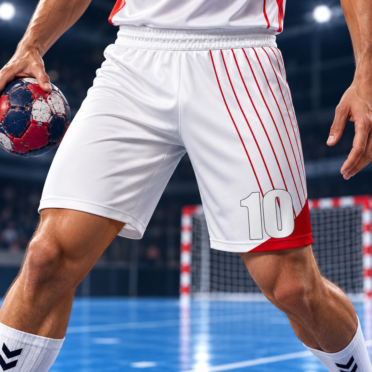 Short de handball personnalisé ESMAÏA design Académie