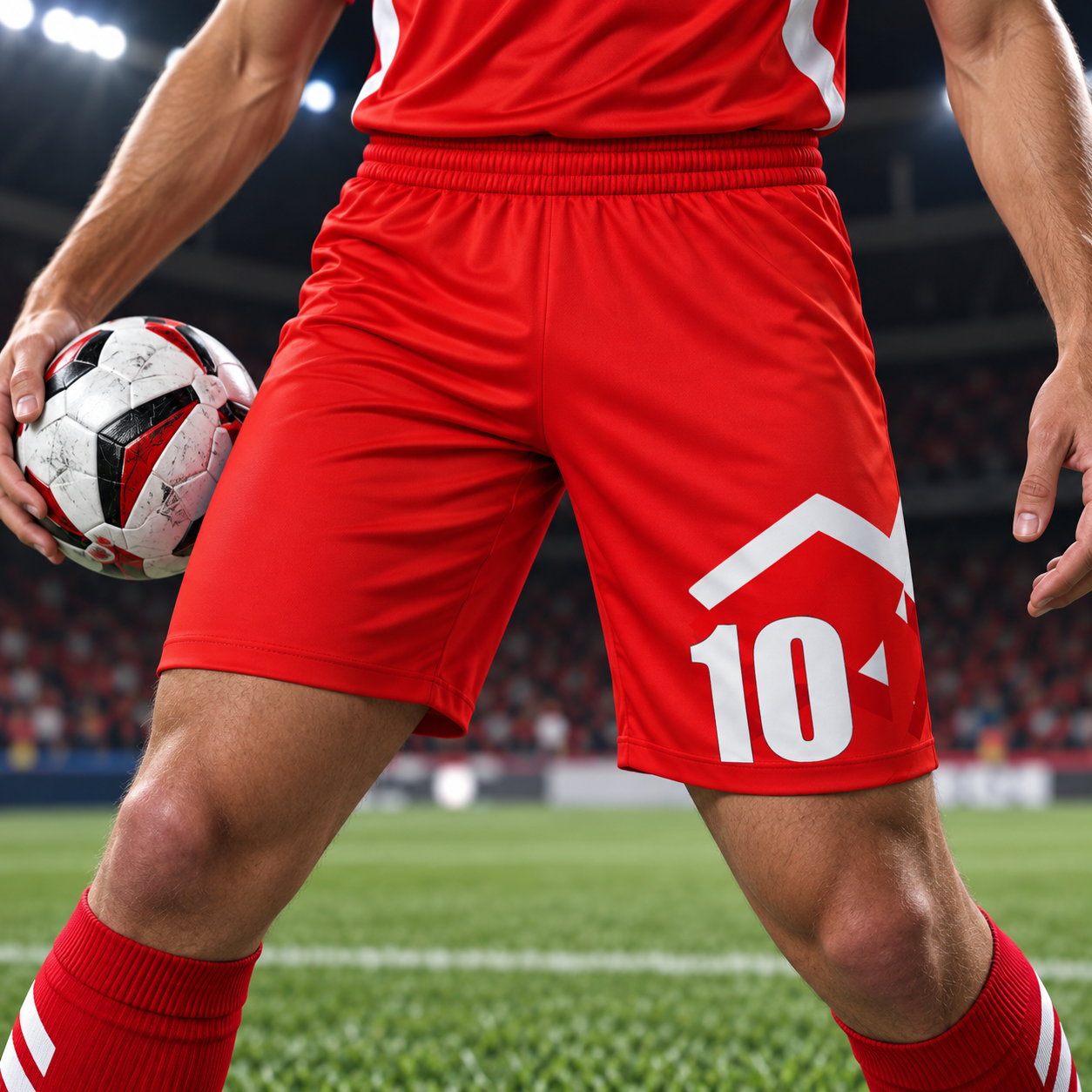 Short de handball personnalisé ESMAÏA design Compétition