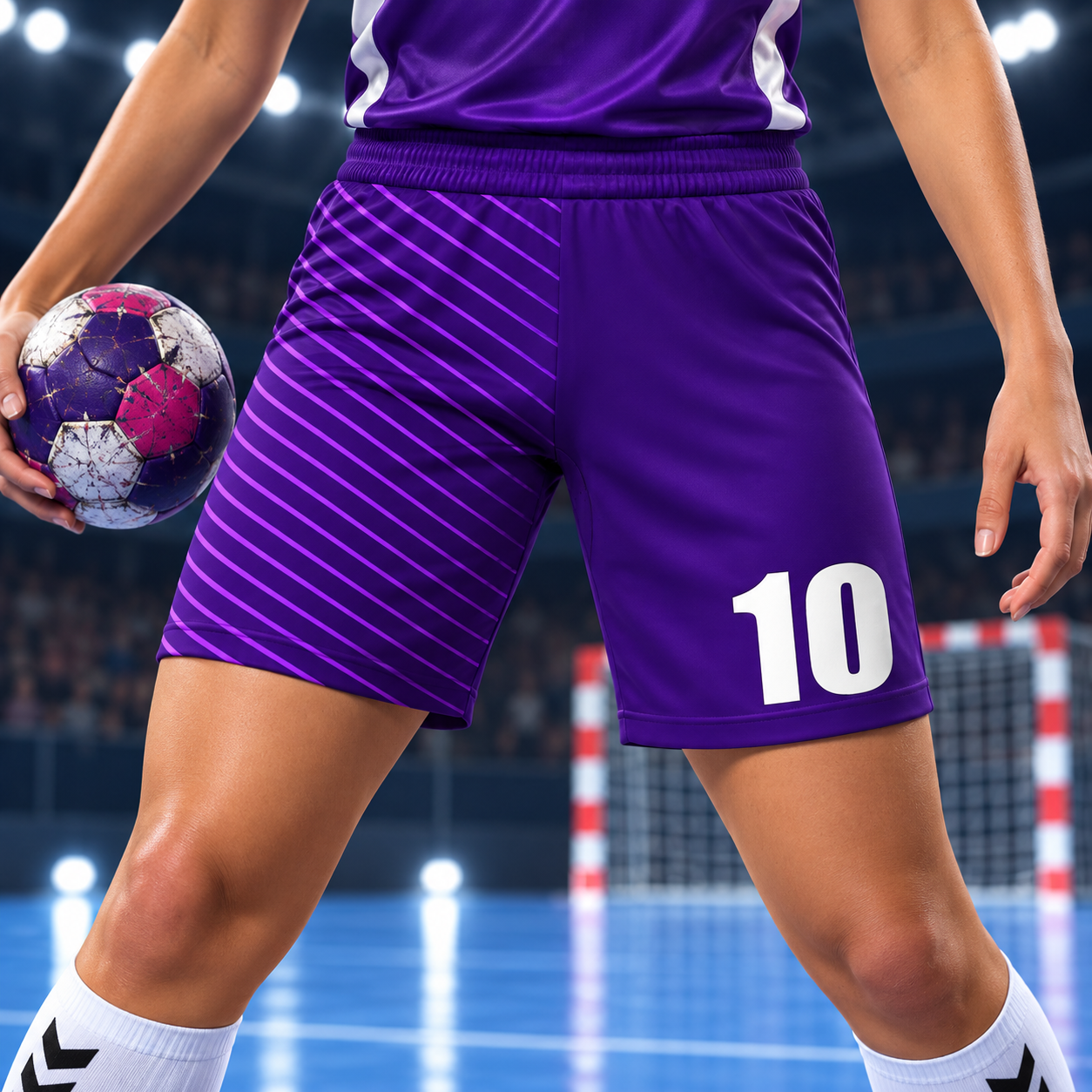 Short de handball personnalisé ESMAÏA design Décisif