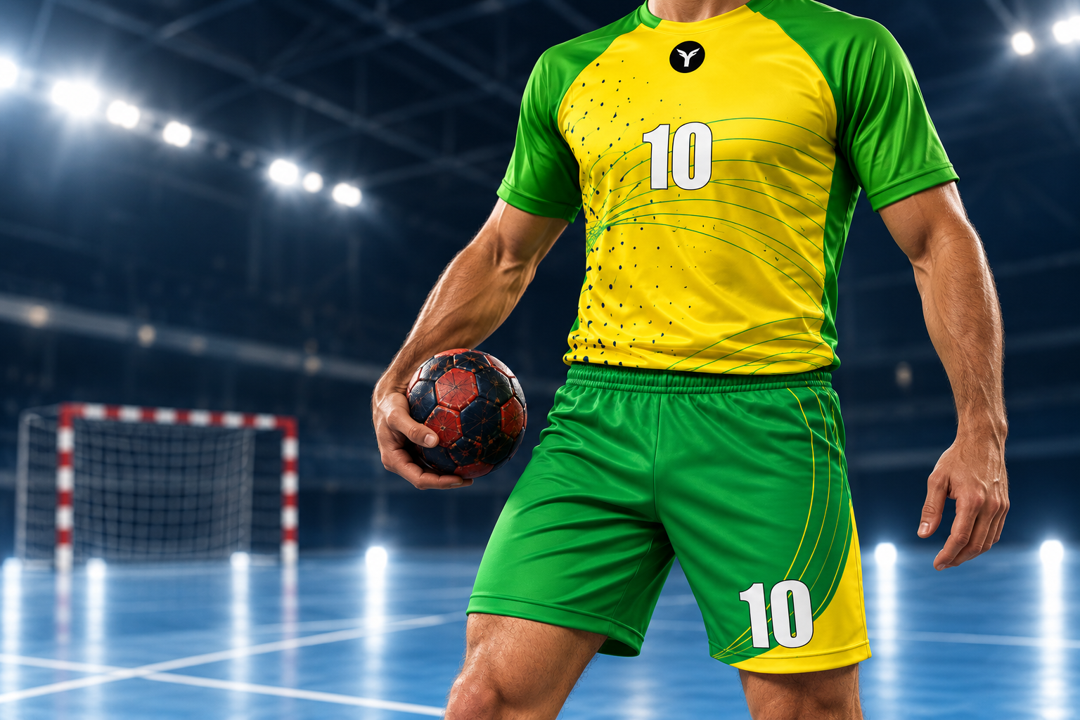 Short de handball personnalisé et sublimé ESMAÏA