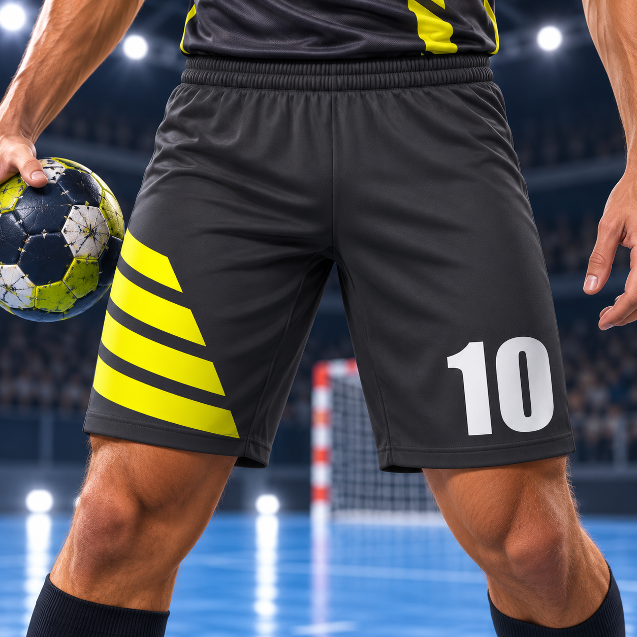 Short de handball personnalisé ESMAÏA design Performance