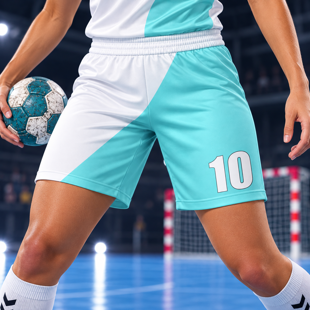 Short de handball personnalisé ESMAÏA design Tactique