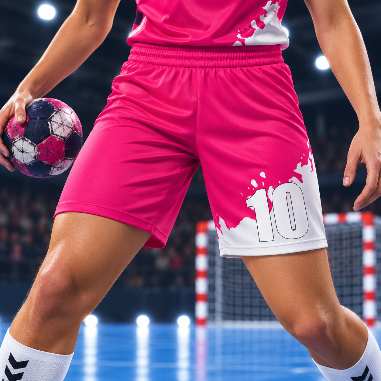 Short de handball personnalisé ESMAÏA design Team