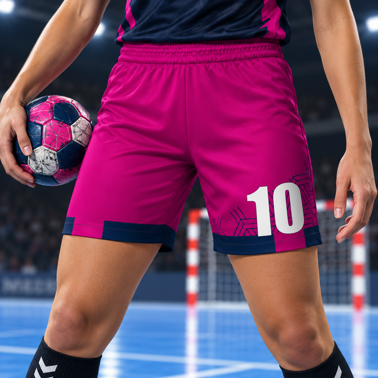 Short de handball personnalisé ESMAÏA design Tournoi