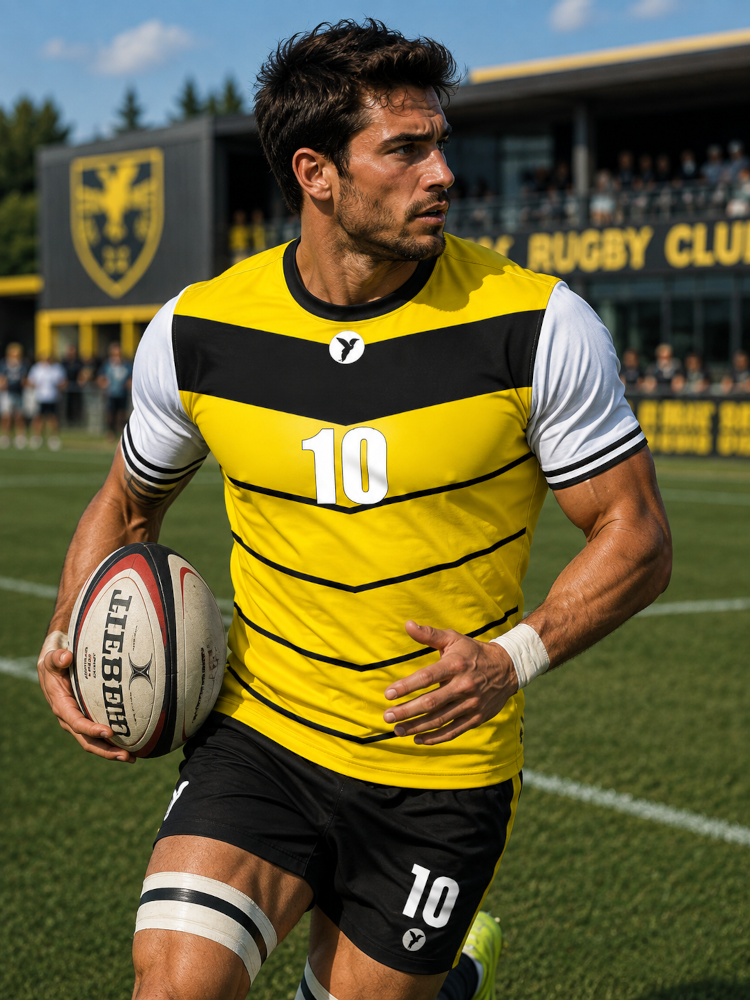 Maillot de rugby personnalisé design Arrow ESMAÏA
