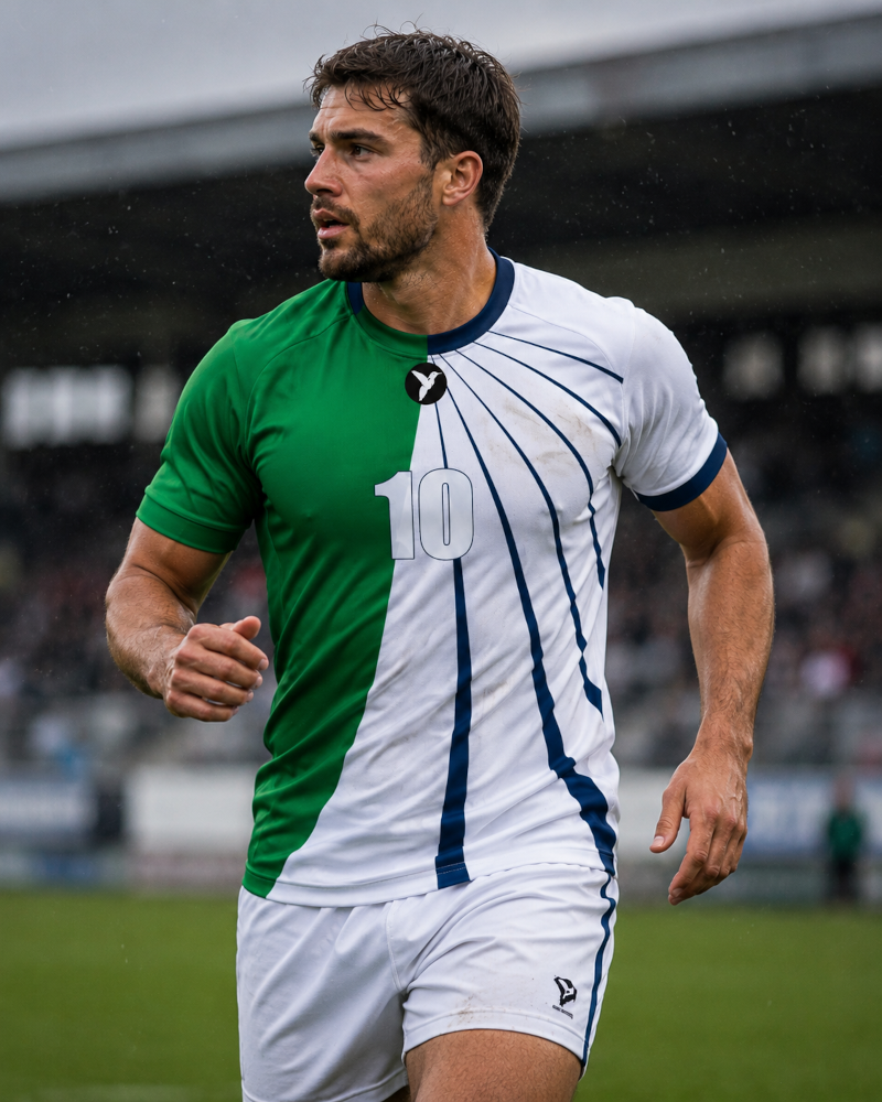 Maillot de rugby personnalisé design Offensif ESMAÏA