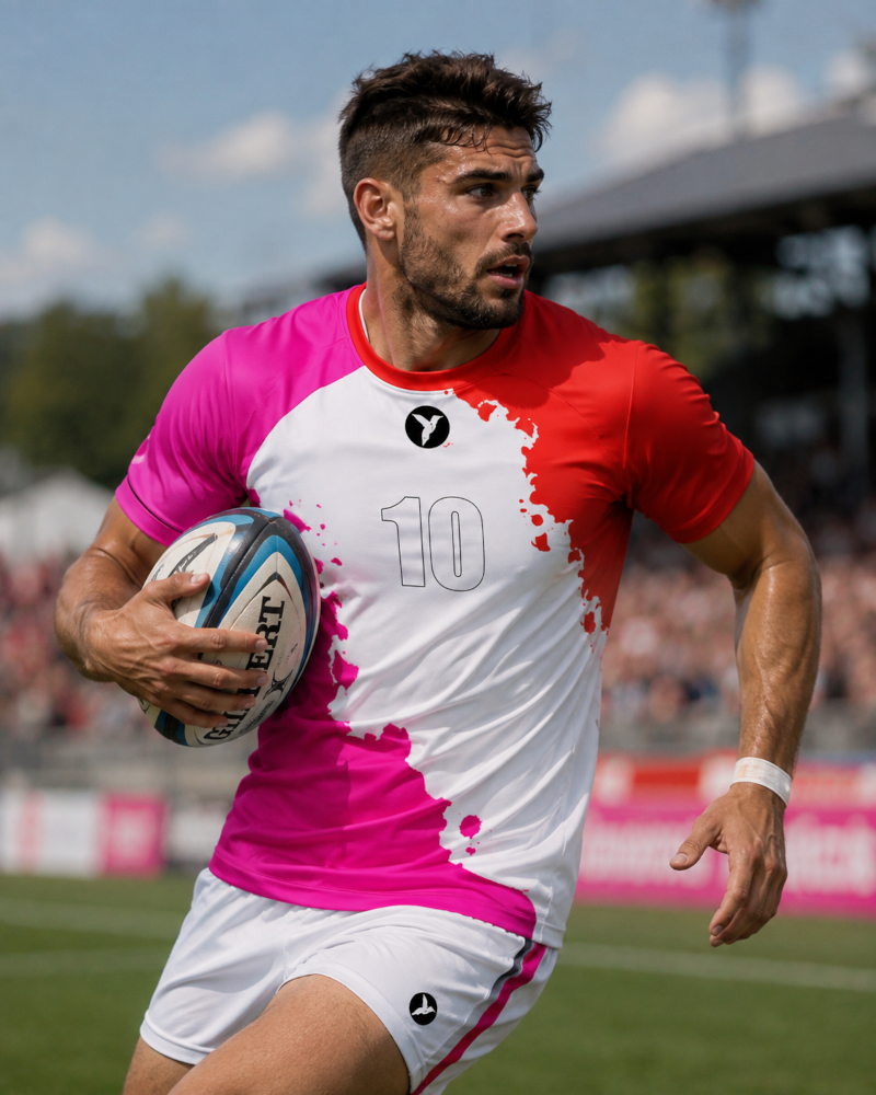 Maillot de rugby personnalisé design Team ESMAÏA