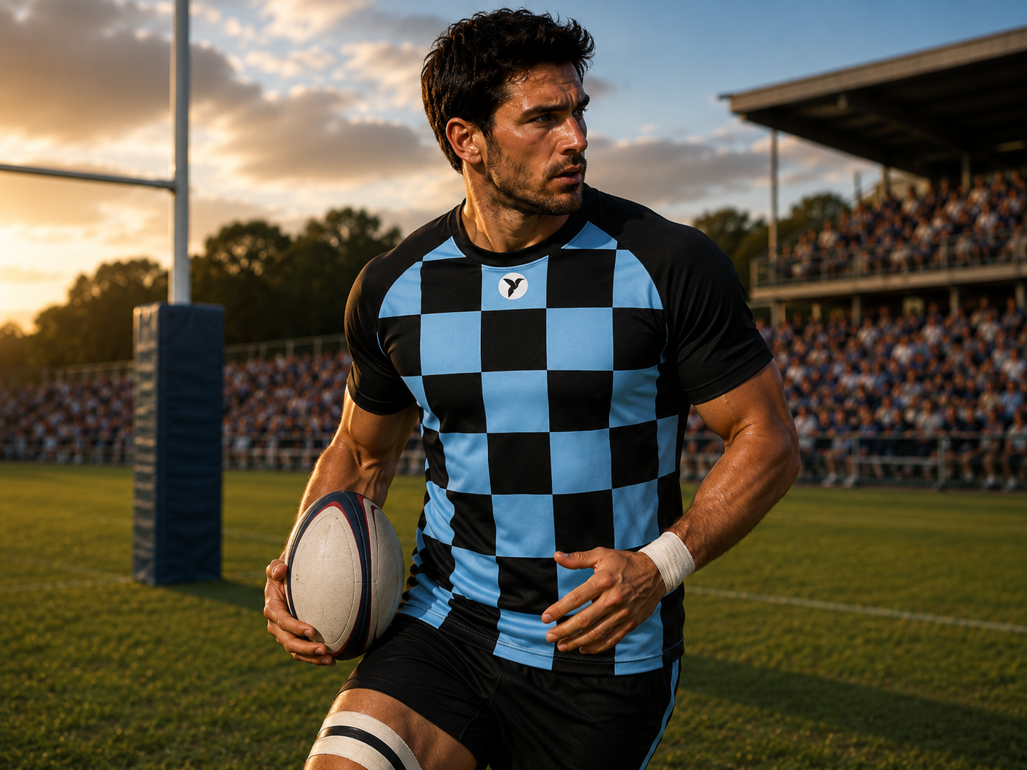 Maillot de rugby personnalisé et sublimé ESMAÏA