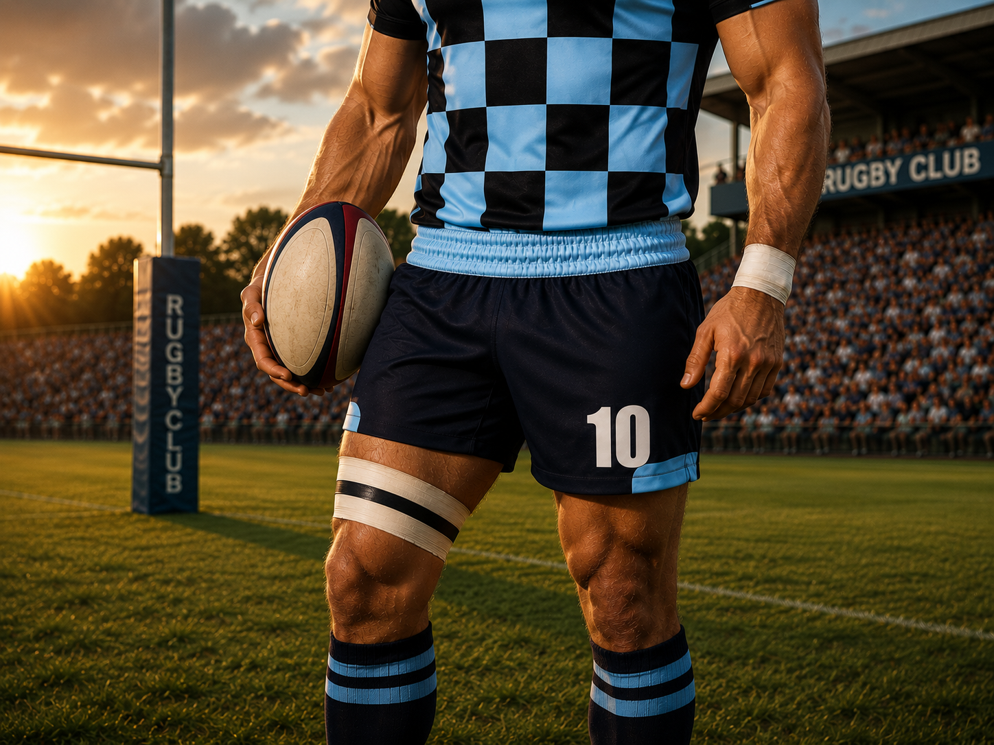 Short de rugby personnalisé et sublimé ESMAÏA