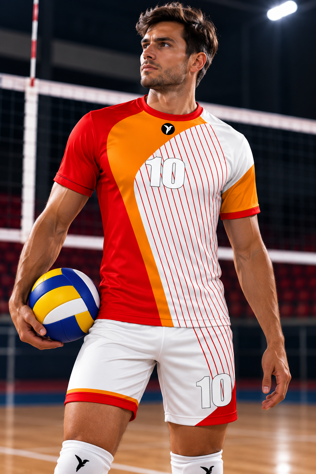 Maillot de volley personnalisé ESMAÏA design Académie
