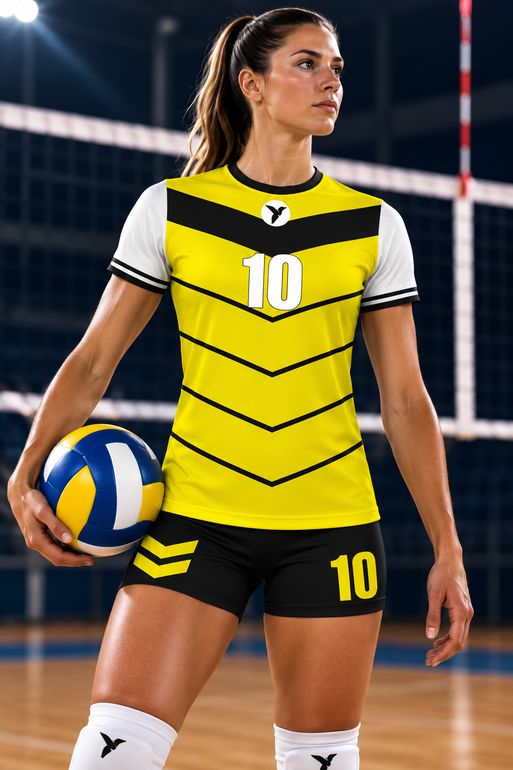 Maillot de volley personnalisé ESMAÏA design Arrow