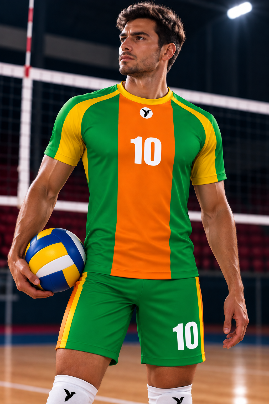 Maillot de volley personnalisé ESMAÏA design Axis