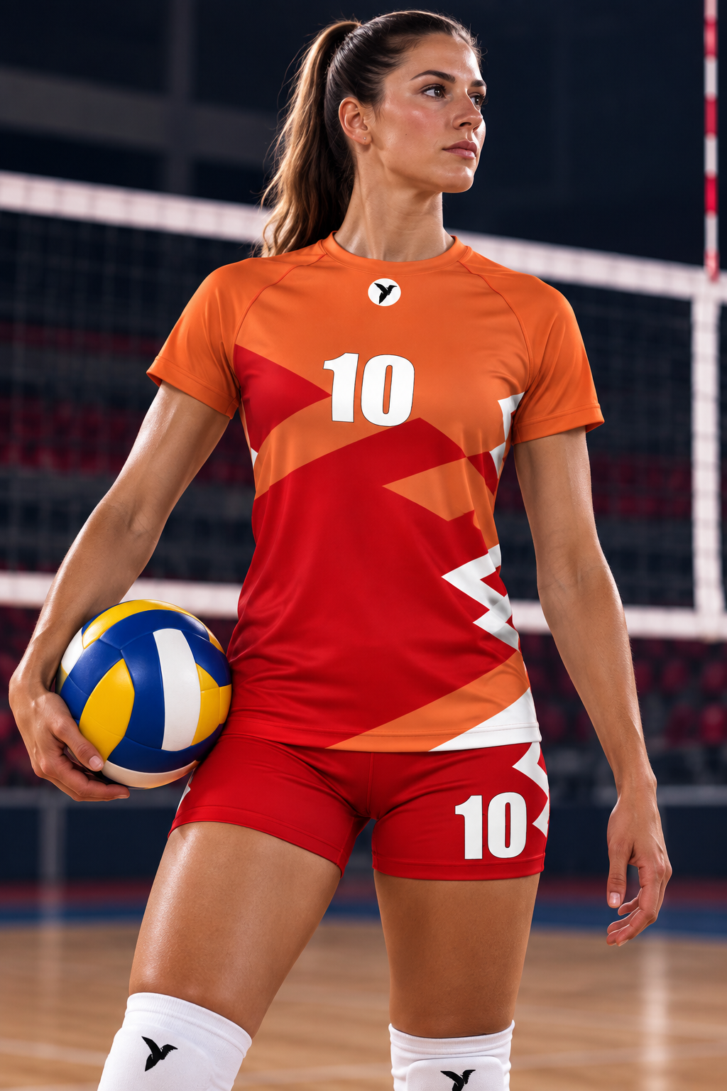 Maillot de volley personnalisé ESMAÏA design Compétition