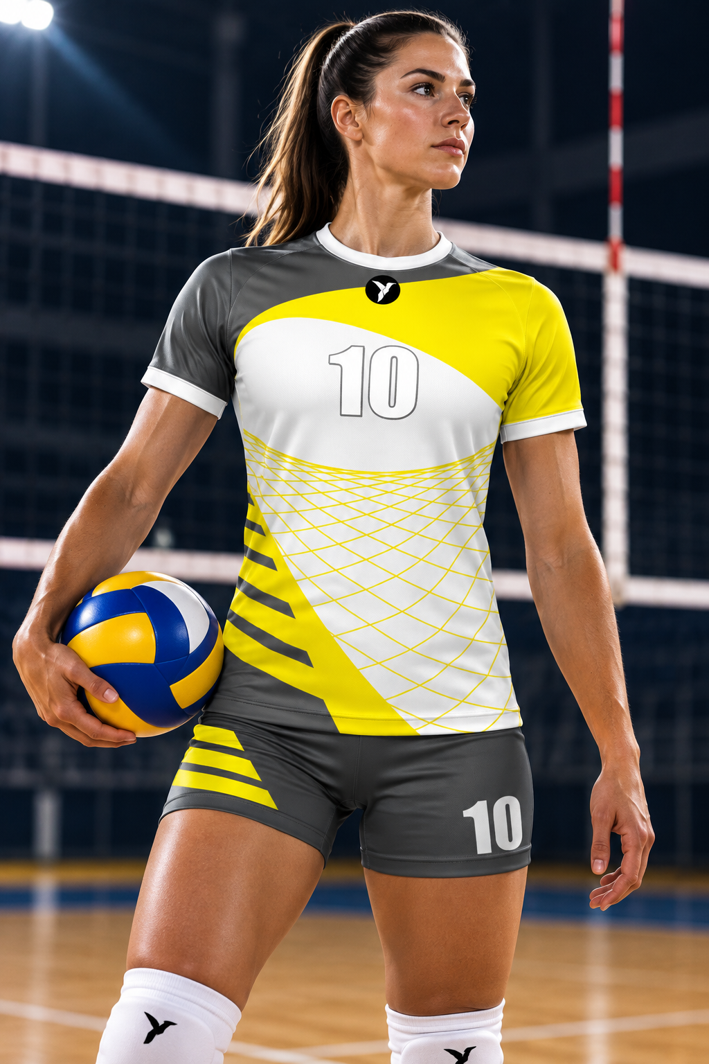 Maillot de volley personnalisé ESMAÏA design Performance