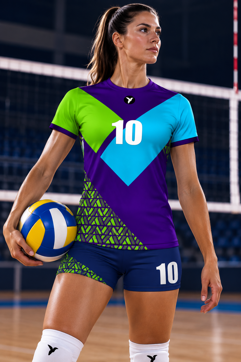 Maillot de volley personnalisé ESMAÏA design Sélection