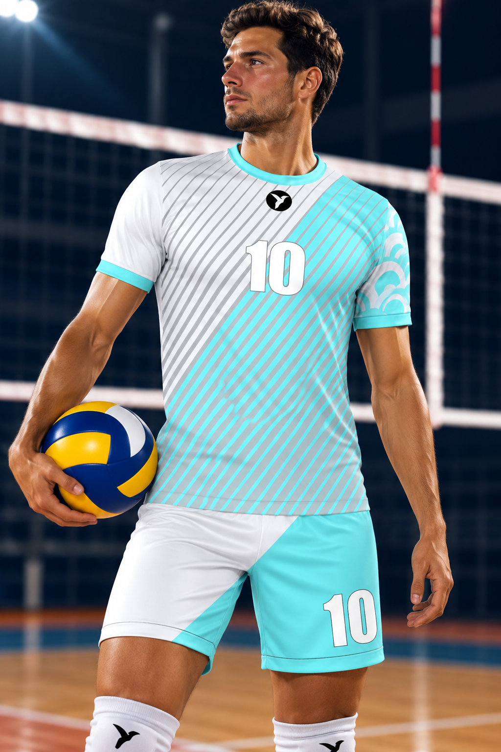 Maillot de volley personnalisé ESMAÏA design Tactique