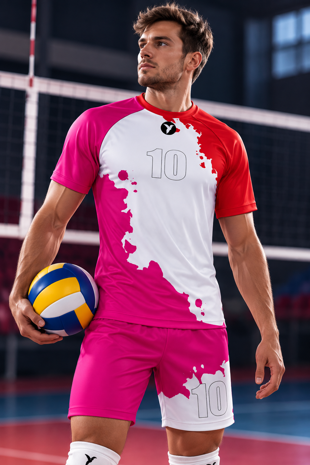 Maillot de volley personnalisé ESMAÏA design Team