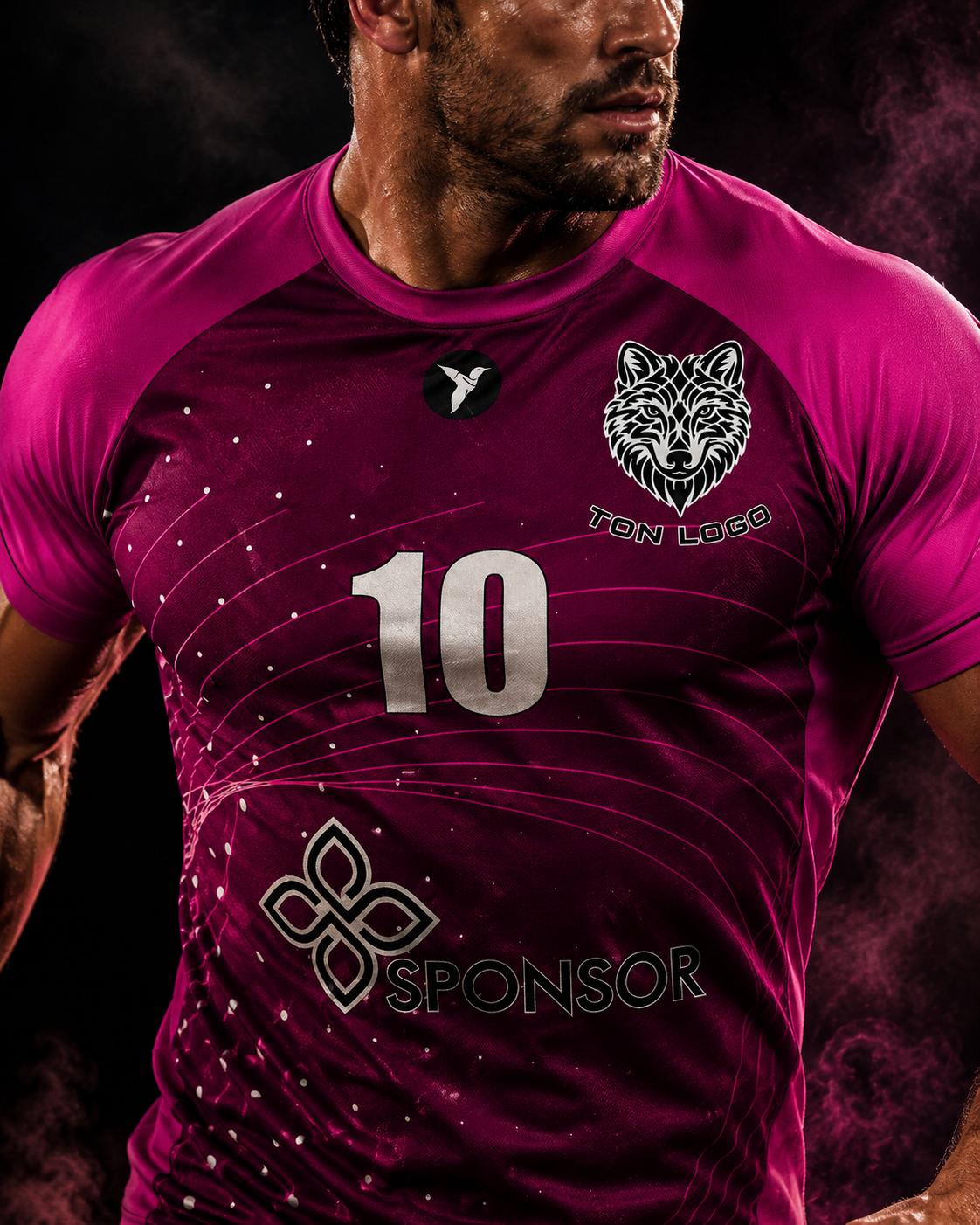 Maillot de rugby sublime 100% personnalisable ESMAIA