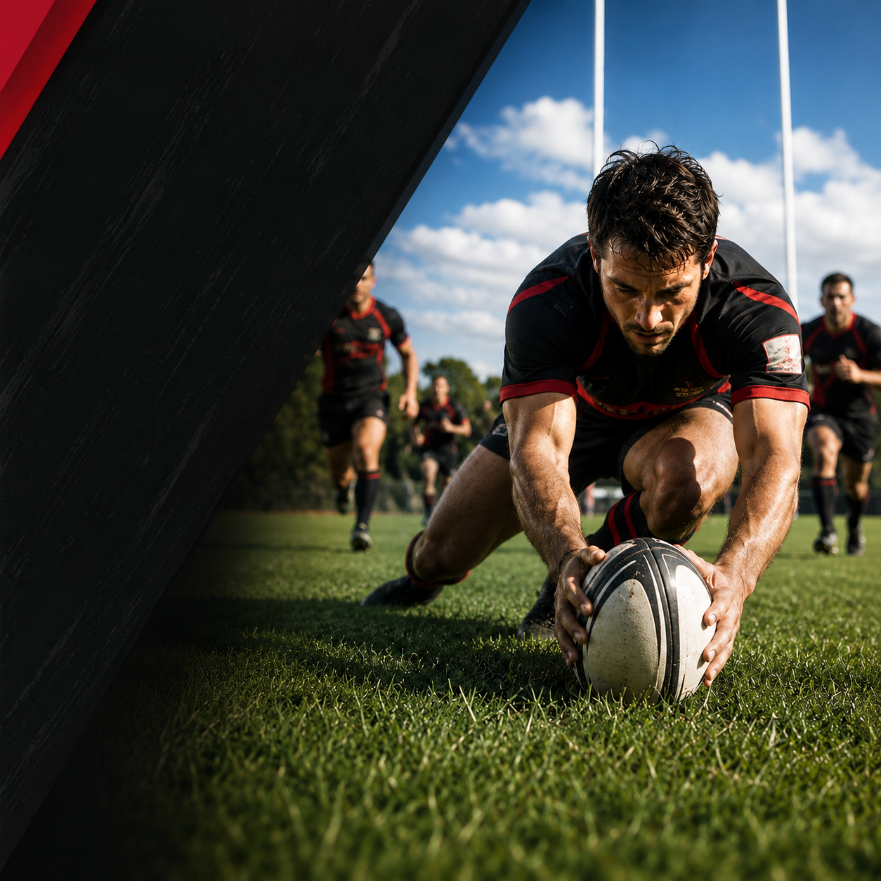 Équipement pour club de rugby