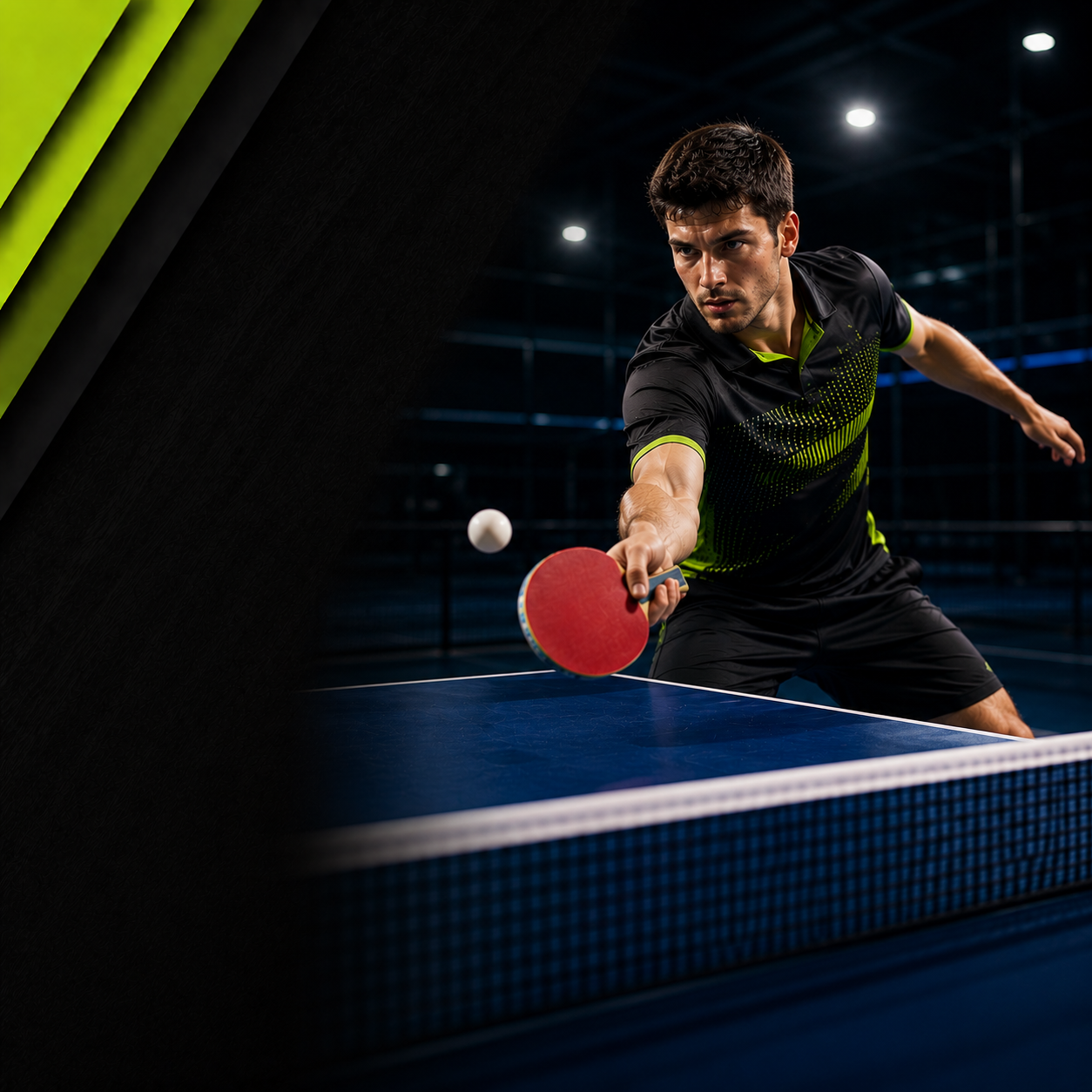 Équipement pour club de tennis de table